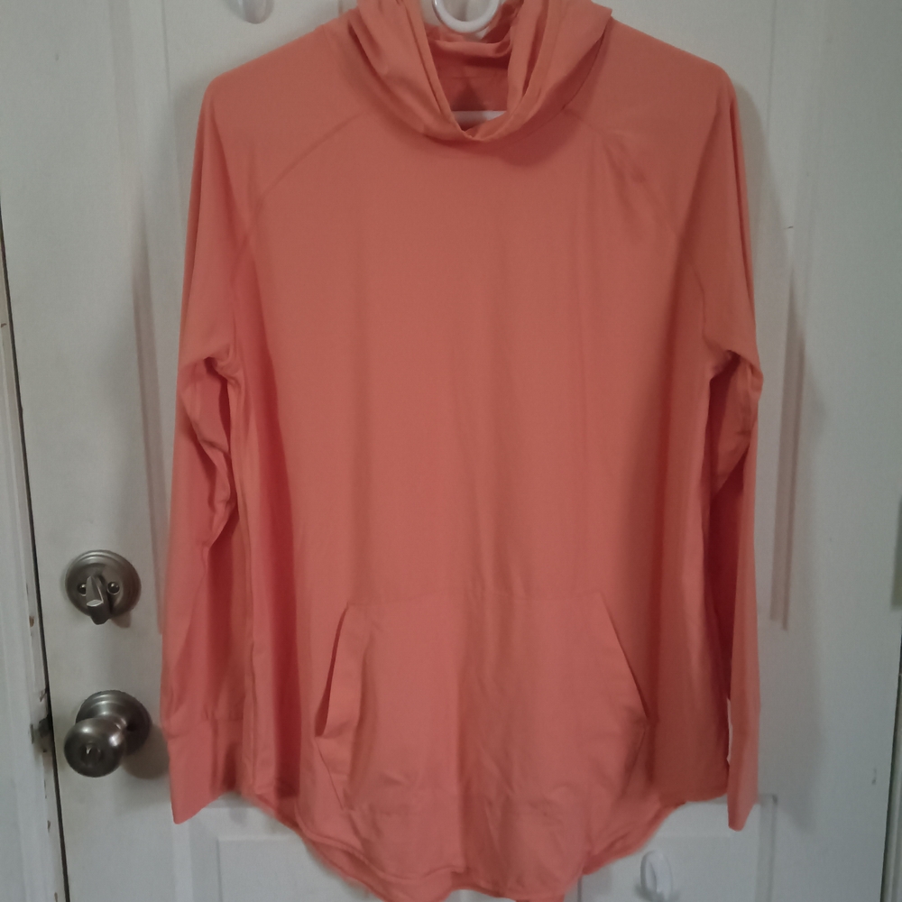 Peach Long Sleeve Women's Top